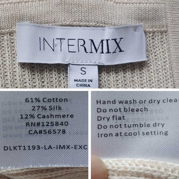 INTERMIX Julie Cashmere-And-Silk-Blend Sweater - Picture 6 of 8